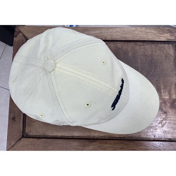 Titleist Yellow & Navy Cap Golf Clubs⛳️ Crest On Side Titleist Ribbon Inside Hat - Picture 5 of 14